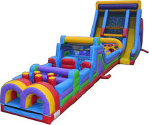 70ft. Vertical Rush + 40ft. Obstacle Course