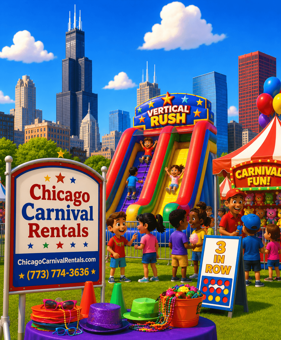 Chicago carnival event entertainment