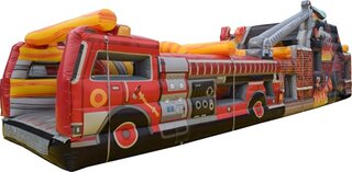 Fire Truck Obstacle Course 45ft. Long