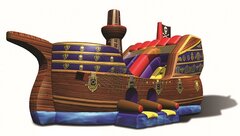 Pirate Ship Bounce Slide Combo